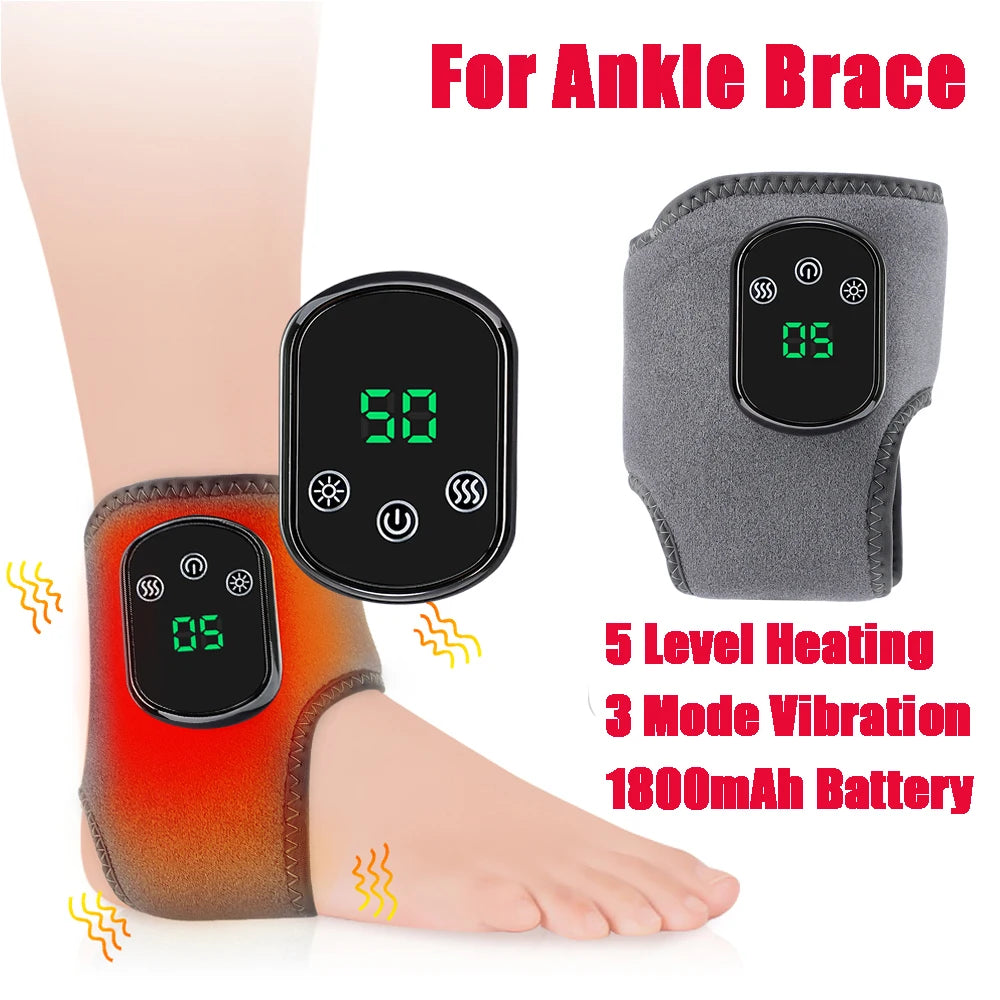 Electric Hand Wrist Massager 5 Levels Hot Compress 3 Levels Vibration Massage Wrist Guard Band Rechargeable Heating Wristband Type 3 Sa5d90f7d208143ed8f62860862148209s Red, White and Blue Products Store